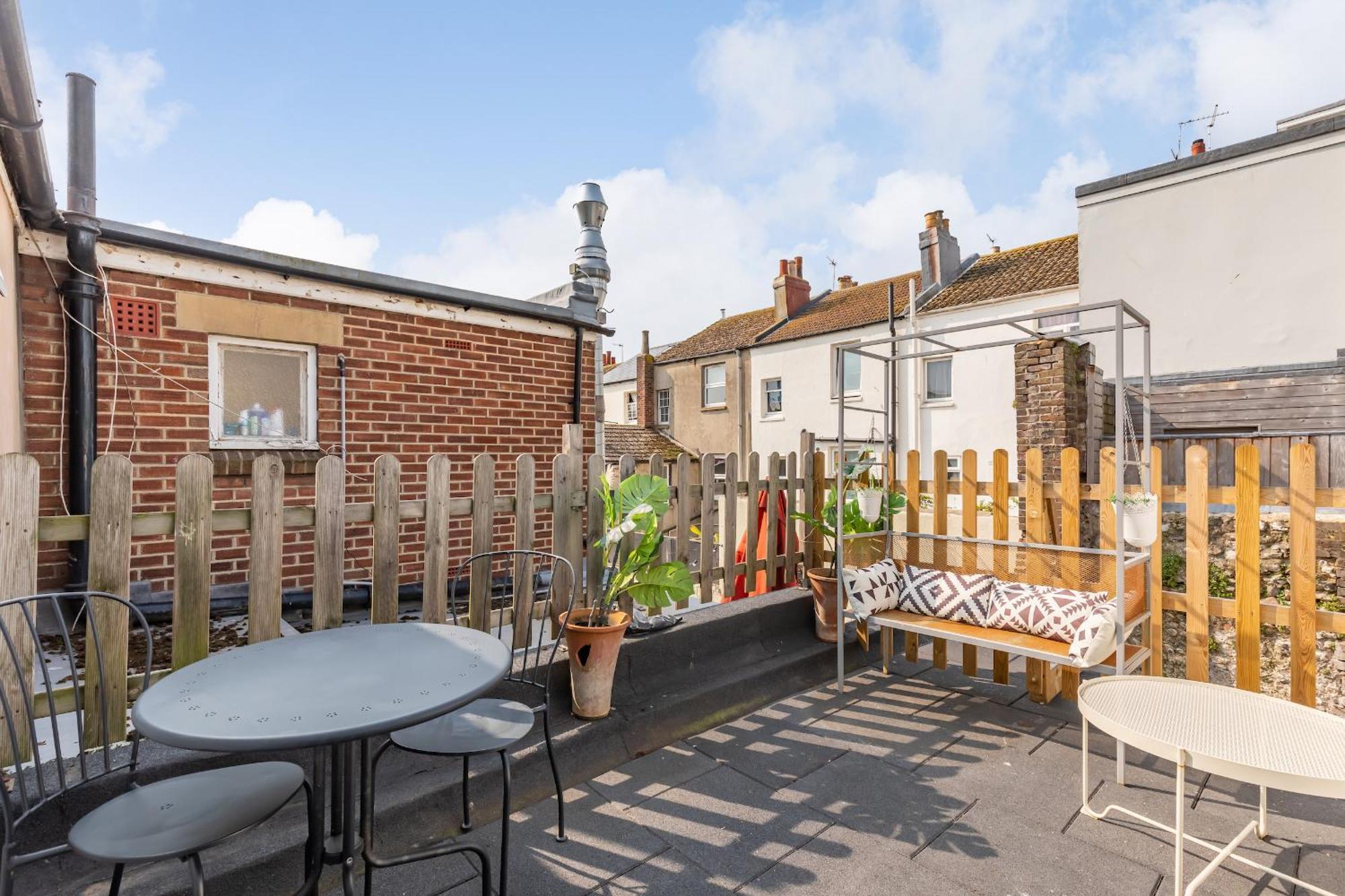 Trendy Central 1 Bed Flat With Roof Terrace ブライトン エクステリア 写真
