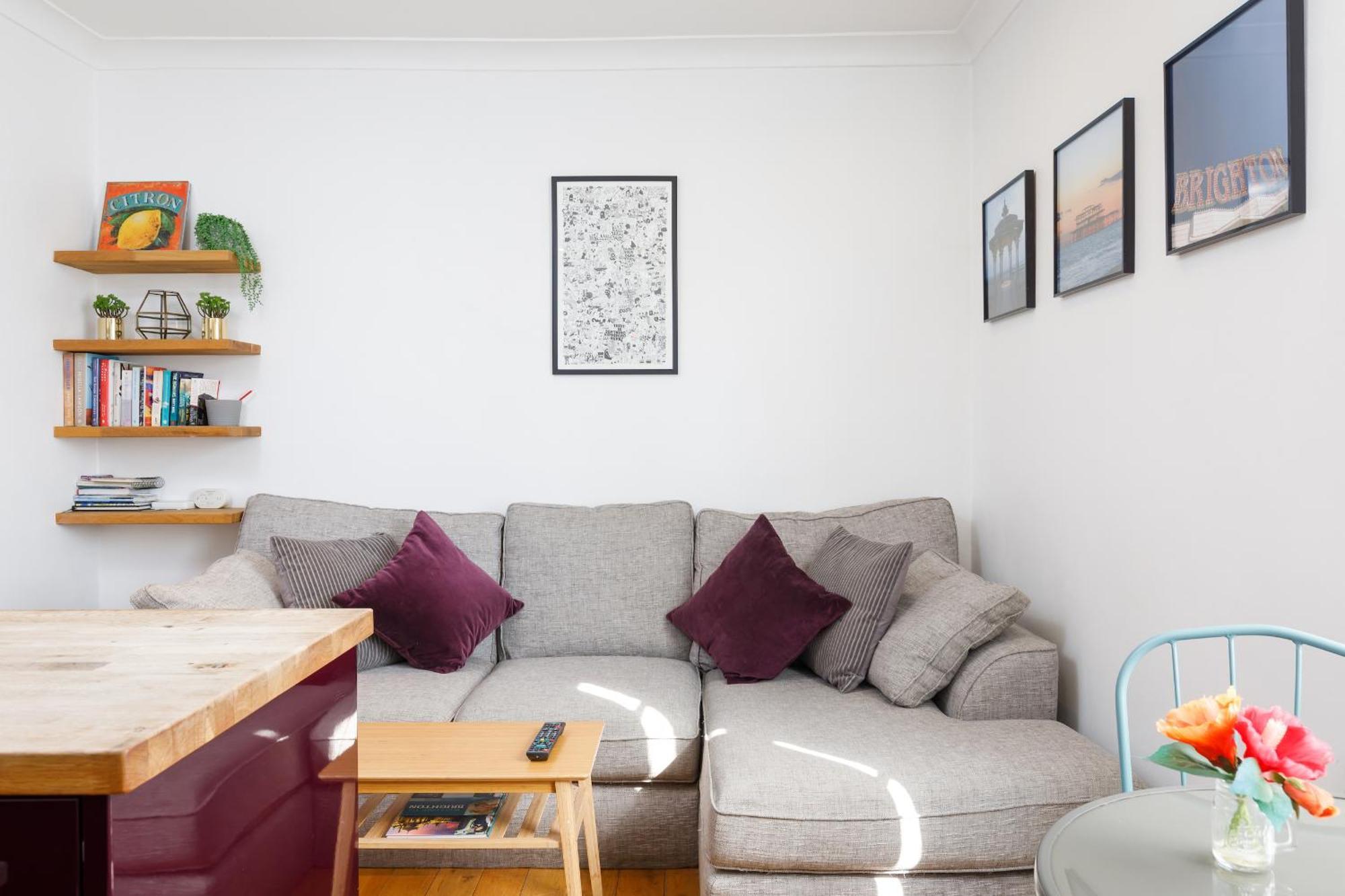 Trendy Central 1 Bed Flat With Roof Terrace ブライトン エクステリア 写真