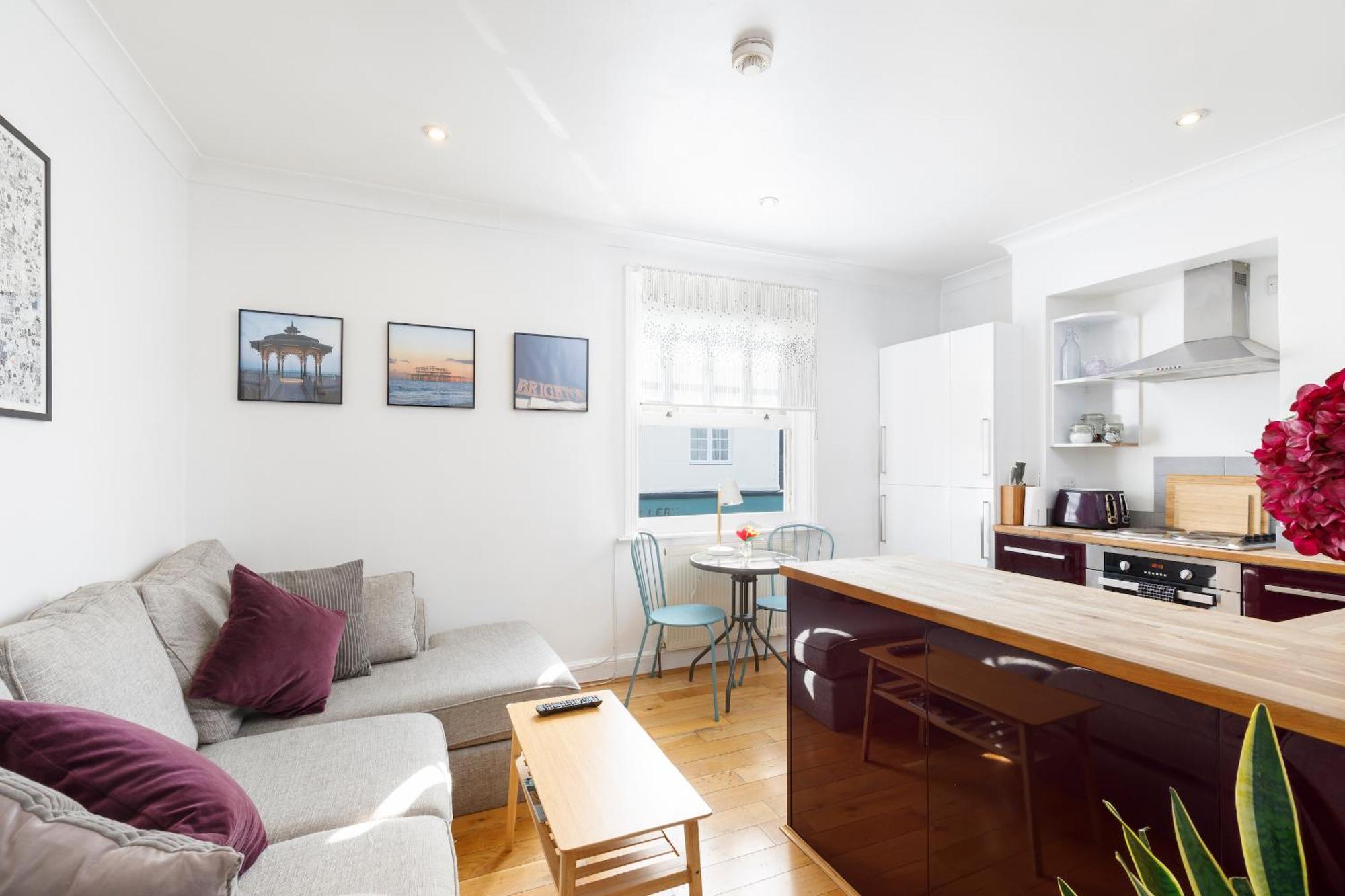 Trendy Central 1 Bed Flat With Roof Terrace ブライトン エクステリア 写真