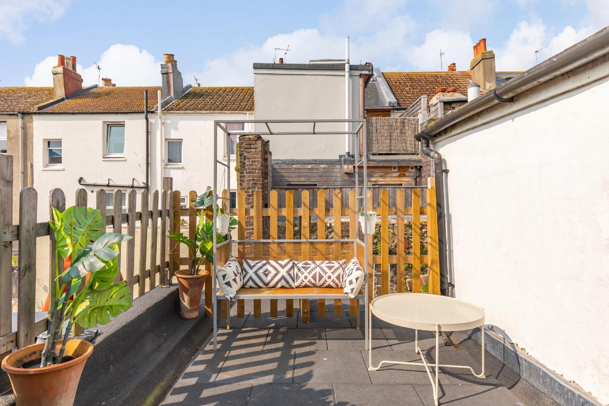 Trendy Central 1 Bed Flat With Roof Terrace ブライトン エクステリア 写真
