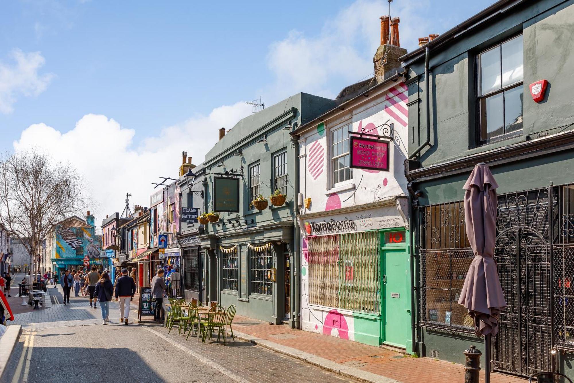 Trendy Central 1 Bed Flat With Roof Terrace ブライトン エクステリア 写真